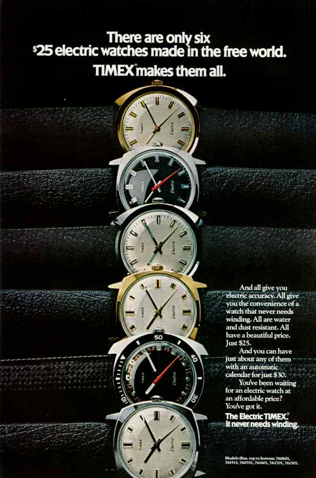Old Timex Watch Ads